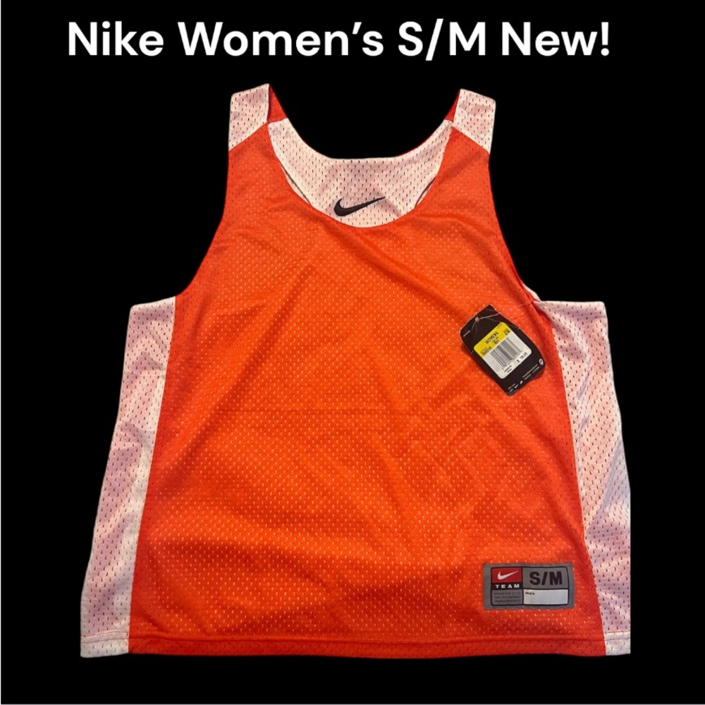 Nike Team Women’s S/M Mesh Racerback Reversible Tank / Pinnie / LaCrosse - New!